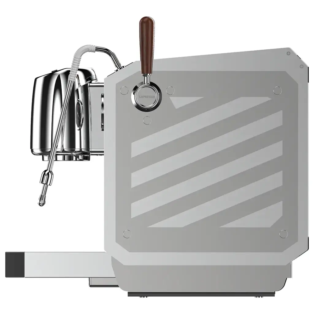 LEPRESSO CORAZZATO 9 BAR COFFEE MACHINE WITH ITALIAN ROTARY PUMP SILVER LPCFFCRP0092SL thumbnail 4