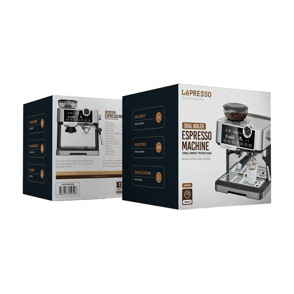 LEPRESSO DUAL BOILER ESPRESSO MACHINE LPCFFM0030 thumbnail 5