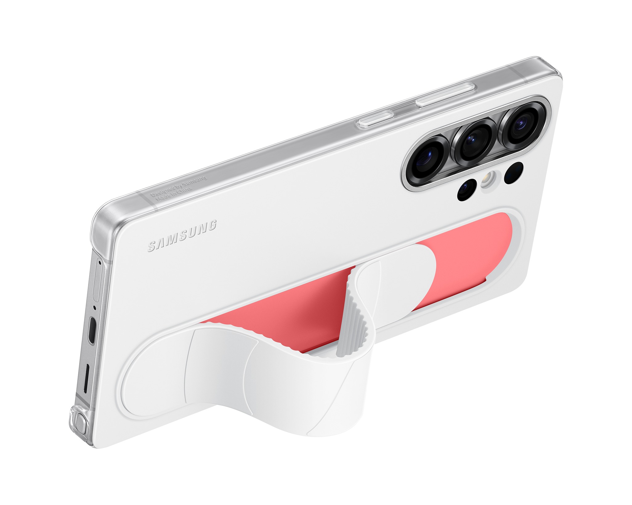 SAMSUNG GALAXY S25 ULTRA STANDING GRIP CASE WHITE EF-GS938CWEGWW thumbnail 9