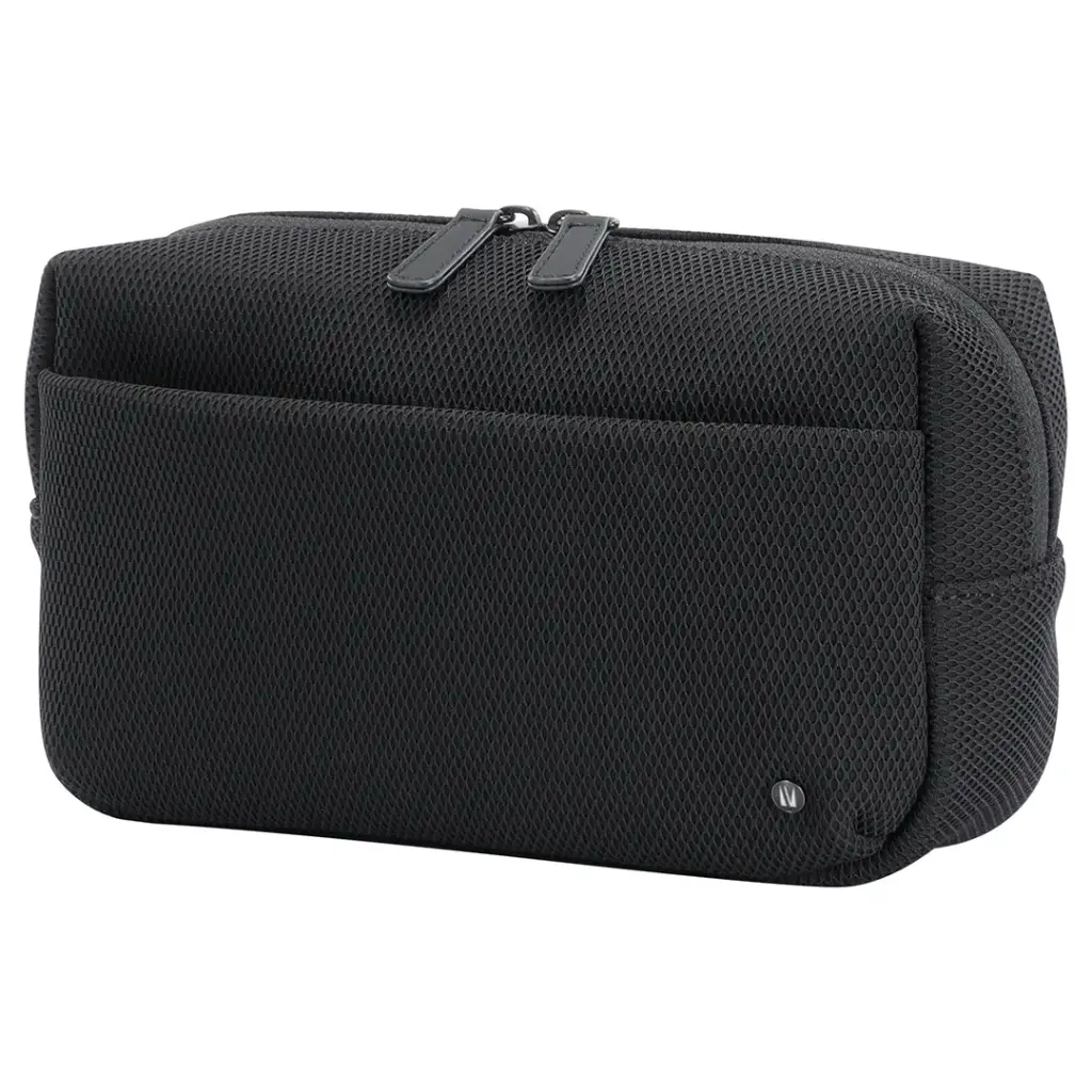 LEVELO LEON TECH ORGANIZER  POUCH JET BLACK LVLLEONPBK thumbnail 4