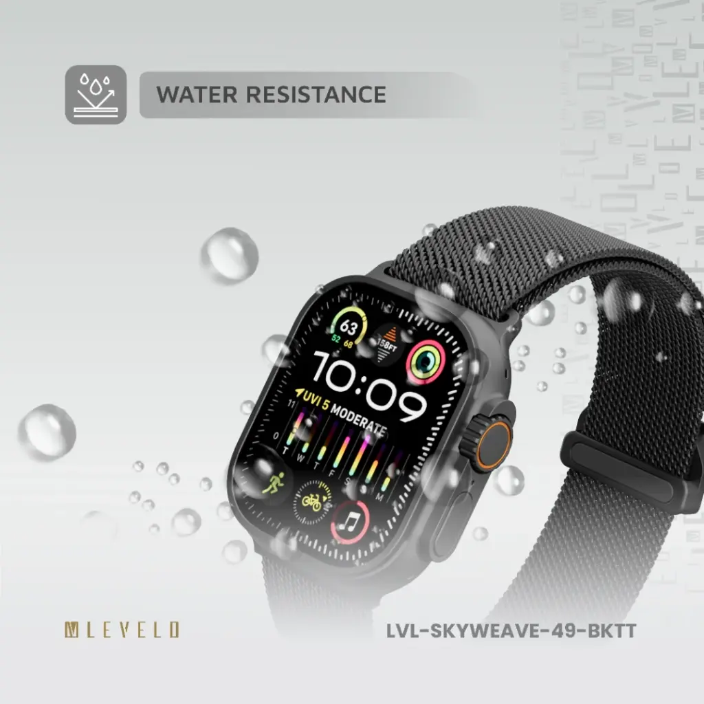 Levelo SkyWeave Watch Strap - Stylish, Durable, and Comfortable Fit thumbnail 11