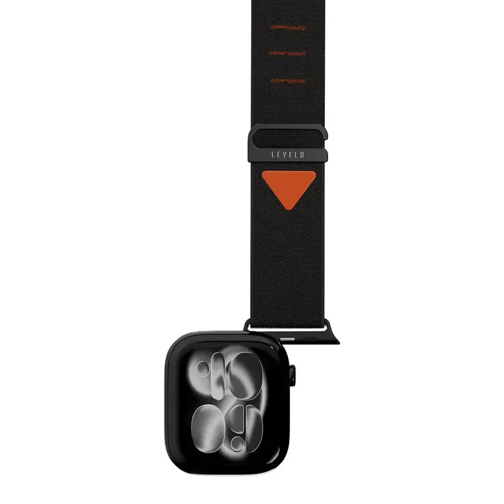 LEVELO YORK NYLON WATCH STARP BLACK LVLYRKWS49BK thumbnail 4