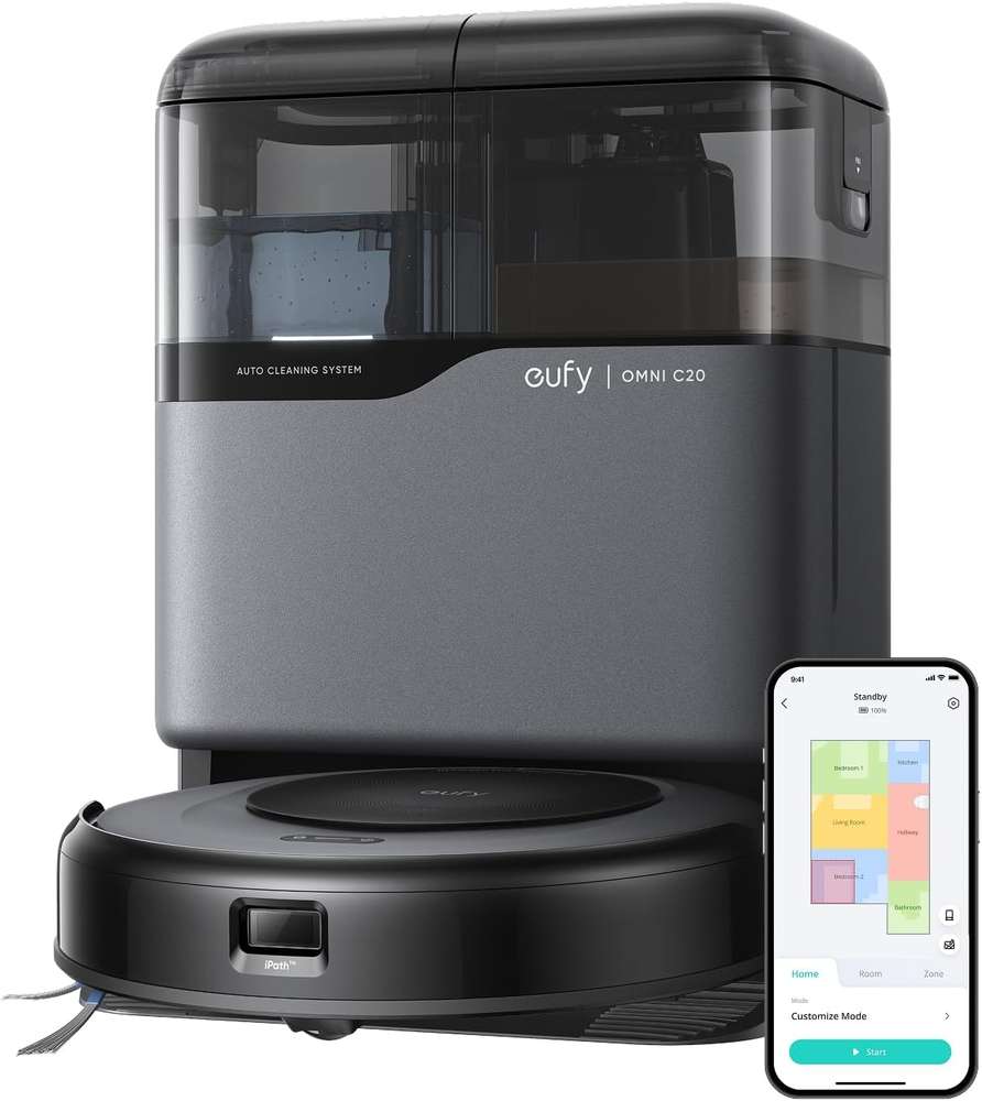 Anker Eufy Omni C20 Robot Vacuum Cleaner - Black T2280V11 thumbnail 15