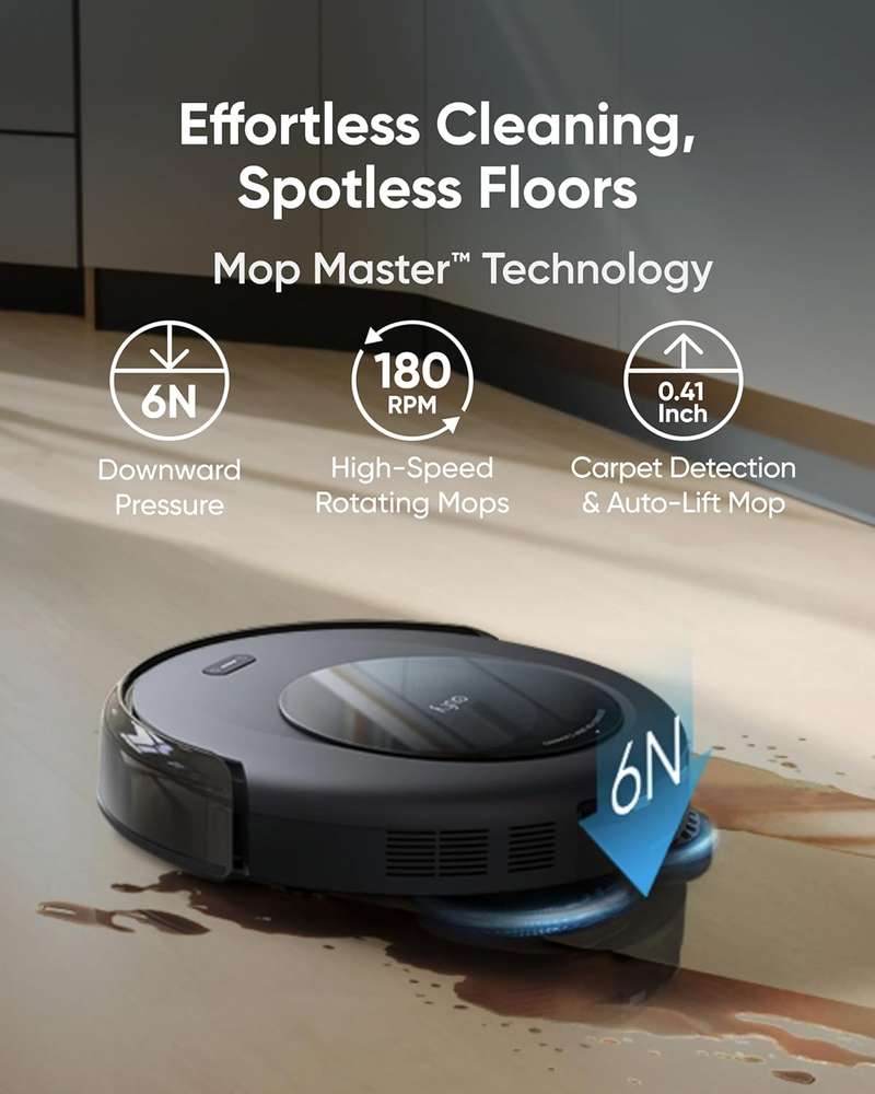 Anker Eufy Omni C20 Robot Vacuum Cleaner - Black T2280V11 thumbnail 11