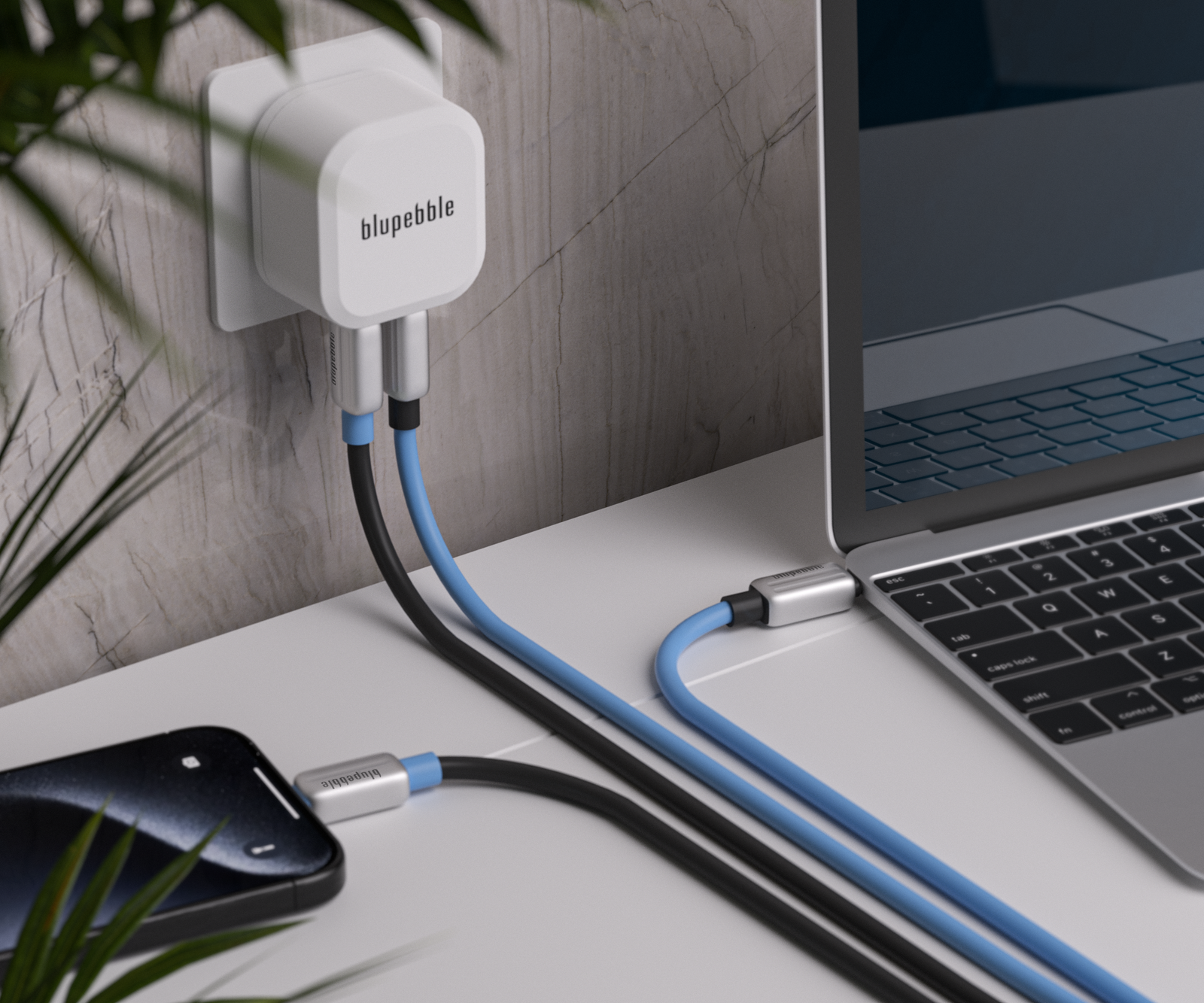 BluPebble PowerFlow: High-Speed USB-C to USB-C Cable (240W, 2-Meter) thumbnail 7