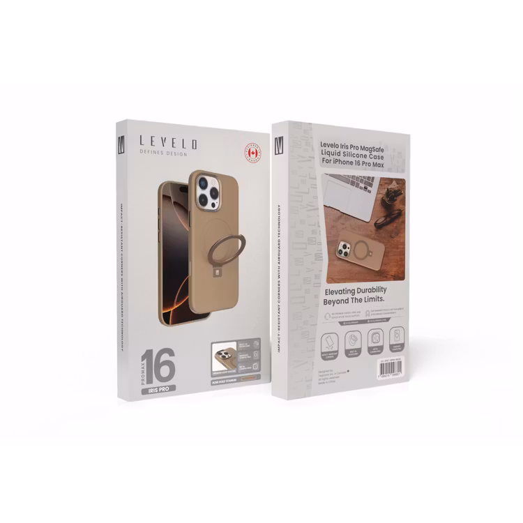 LEVELO IPHONE 16 PRO MAX IRIS PRO MAGSAFE LIQUID SILICONE CASE ROSE GOLD LVL-IPSC-16PM-RSGD thumbnail 31