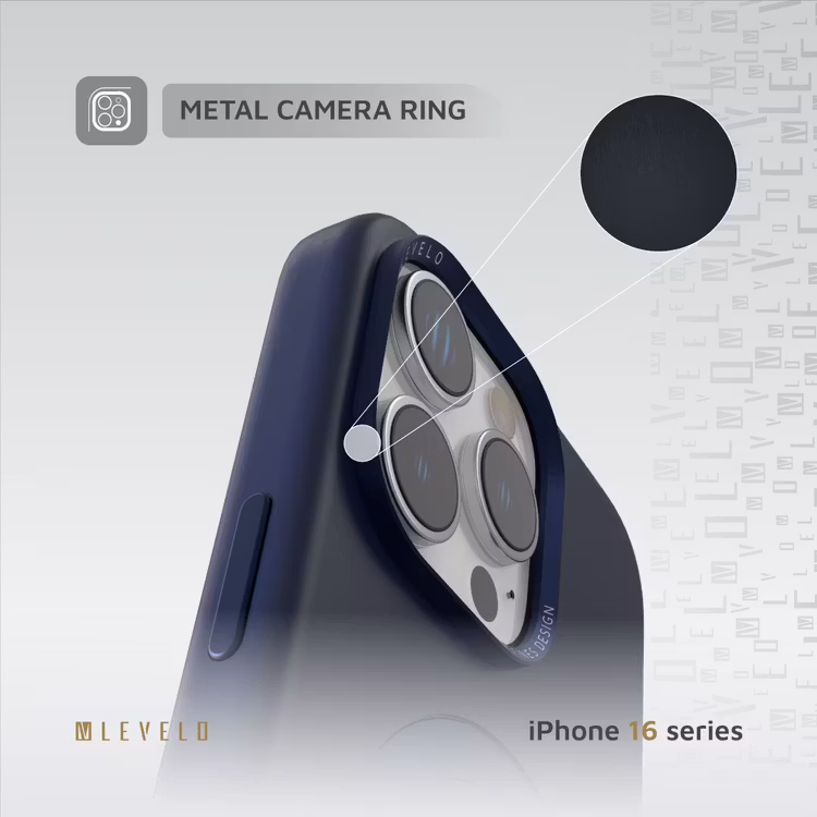LEVELO IPHONE 16 PRO IRIS PRO MAGSAFE LIQUID SILICONE CASE BLUE LVLIPSC16PBL thumbnail 19