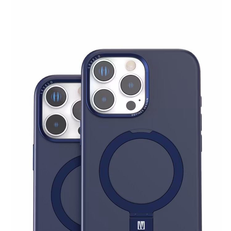 LEVELO IPHONE 16 PRO IRIS PRO MAGSAFE LIQUID SILICONE CASE BLUE LVLIPSC16PBL thumbnail 23