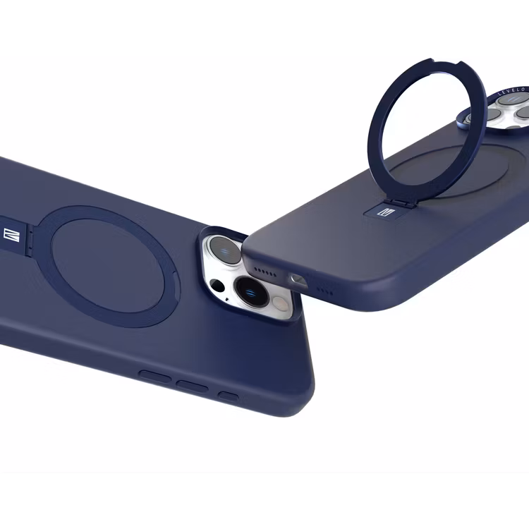 LEVELO IPHONE 16 PRO IRIS PRO MAGSAFE LIQUID SILICONE CASE BLUE LVLIPSC16PBL thumbnail 24