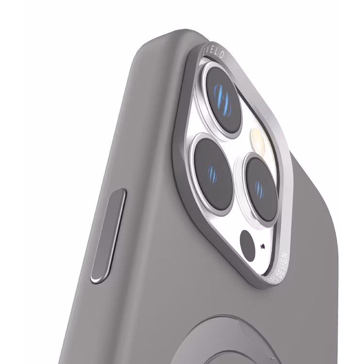 LEVELO IPHONE 16 PRO MAX IRIS PRO MAGSAFE LIQUID SILICONE CASE GRAY LVLIPSC16PMGY thumbnail 18