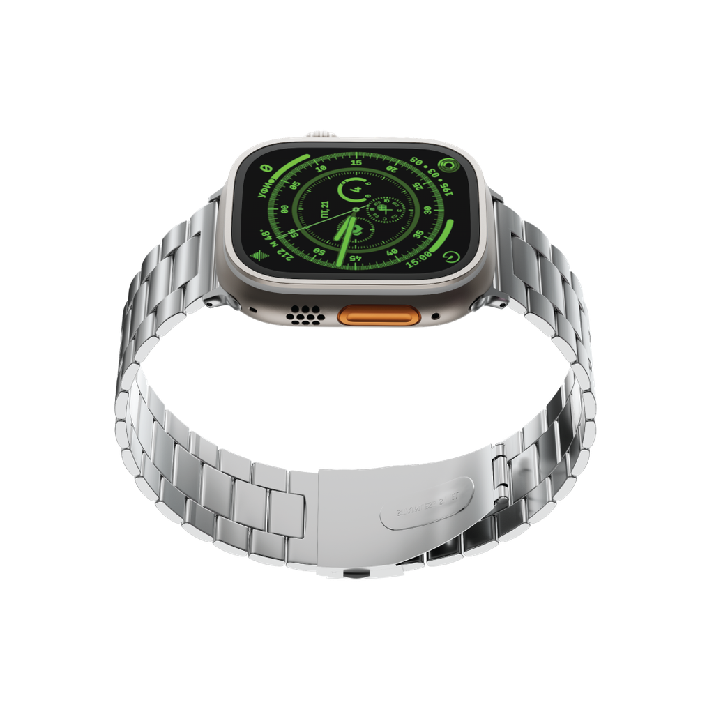 Levelo Monet Metal Watch Strap for Apple Watch 49mm - Premium Design, Durable Fit thumbnail 5