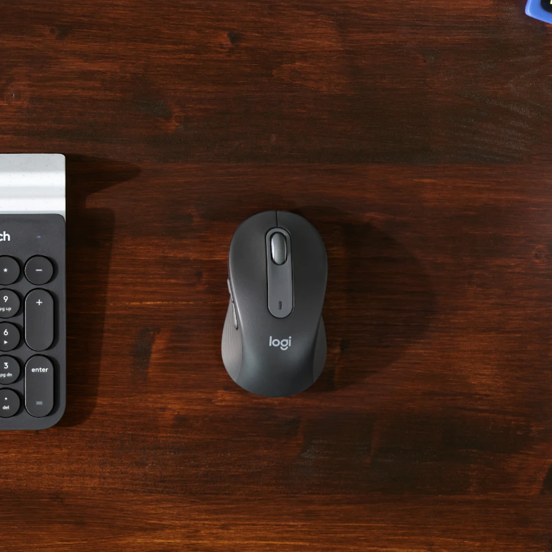 LOGITECH WIRELESS MOUSE SIGNATURE M650L LEFT GRAPHITE 910-006239 thumbnail 5