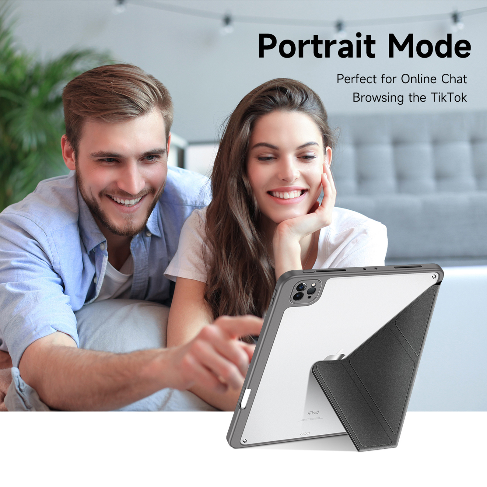 DUX DUCIS MAGI IPAD PRO 11 (2018/2020/2021/2022) CASE GREY MAGI0008 thumbnail 10