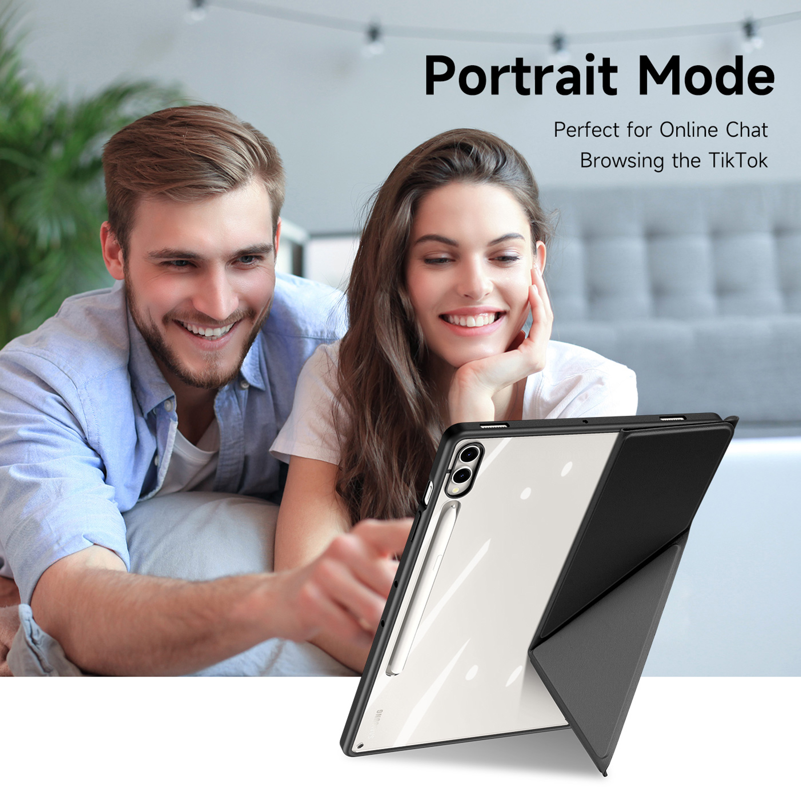 DUXDUCIS SAMSUNG TAB S9 PLUS/S9 FE PLUS MAGI SEREIS CASE BLACK MAGI0062 thumbnail 14
