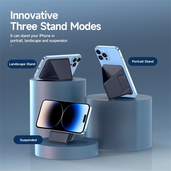 DUXDUCIS MAGNETIC PU LEATHER WALLET STAND thumbnail 13