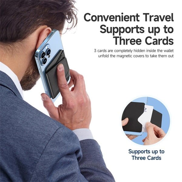 DUXDUCIS MAGNETIC PU LEATHER WALLET STAND thumbnail 12