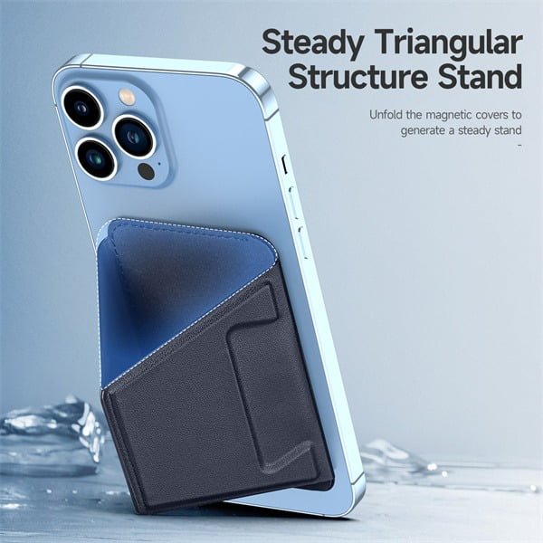 DUXDUCIS MAGNETIC PU LEATHER WALLET STAND thumbnail 11