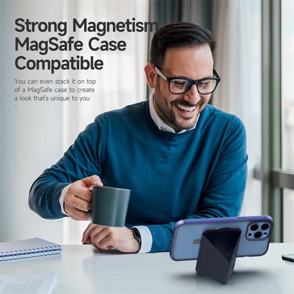 DUXDUCIS MAGNETIC PU LEATHER WALLET STAND thumbnail 9
