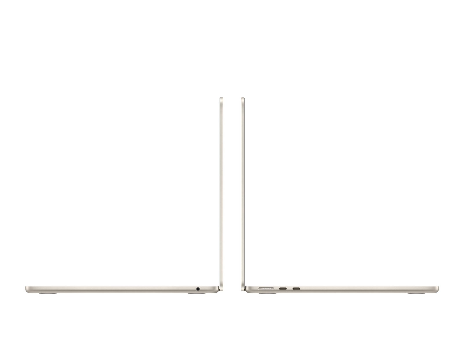 APPLE MACBOOK AIR 13 INCH M3 CHIP 8 CORE CPU 8 CORE GPU 8GB 256GB STARLIGHT ARABIC MRXT3 thumbnail 2