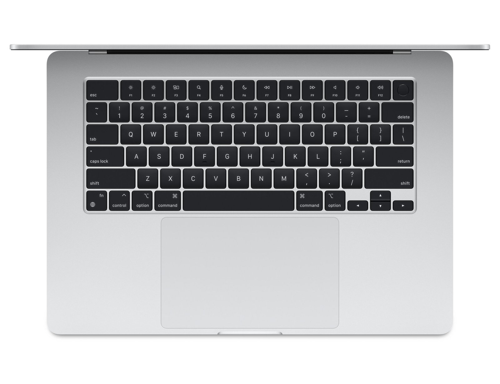 Apple MacBook Air 15 inch M3 Chip, 8 Core CPU, 10 Core GPU, 8GB RAM, 256GB Storage, Silver (Arabic) MRYP3 thumbnail 7