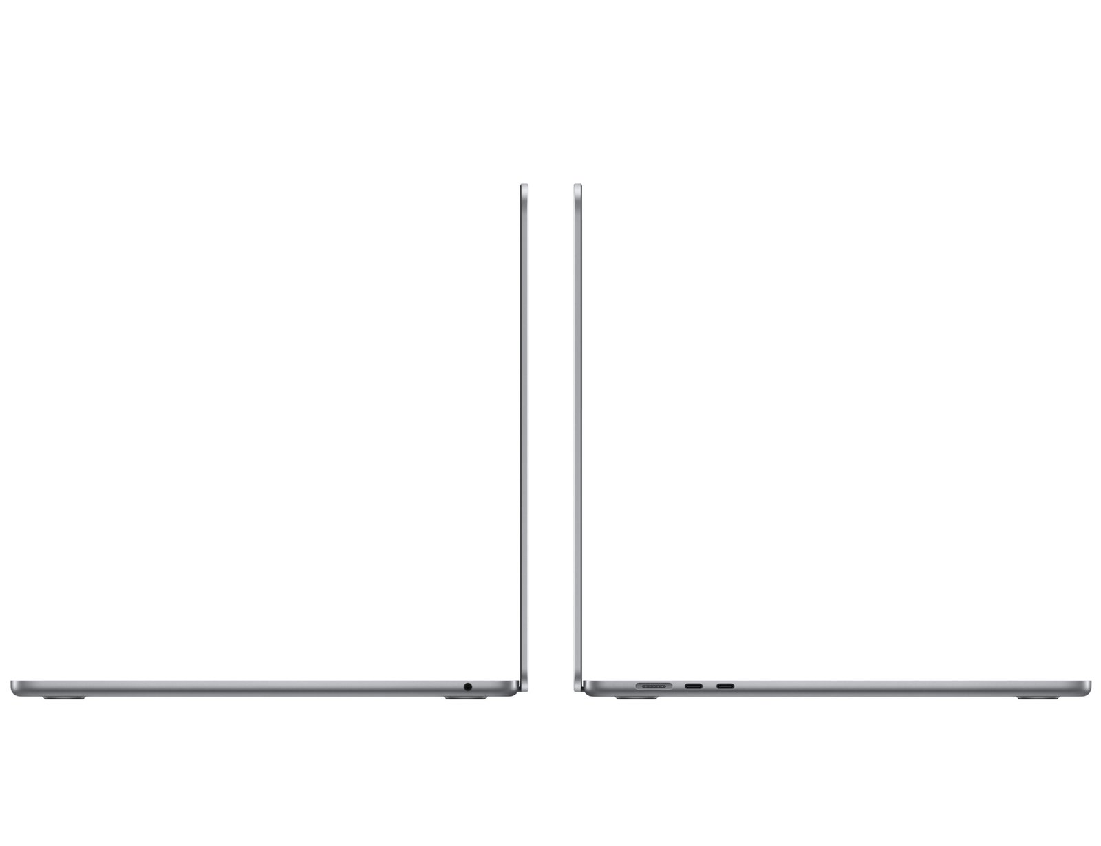 Apple MacBook Air 15-Inch M3 Chip, 8-Core CPU, 10-Core GPU, 16GB RAM, 512GB SSD - Space Gray, Arabic Keyboard Layout - Model MXD13 thumbnail 6