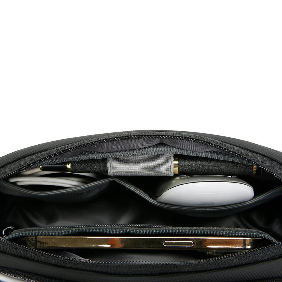 BANGE HANDBAG YKK ZIPPER BLACK BG-3067 thumbnail 17
