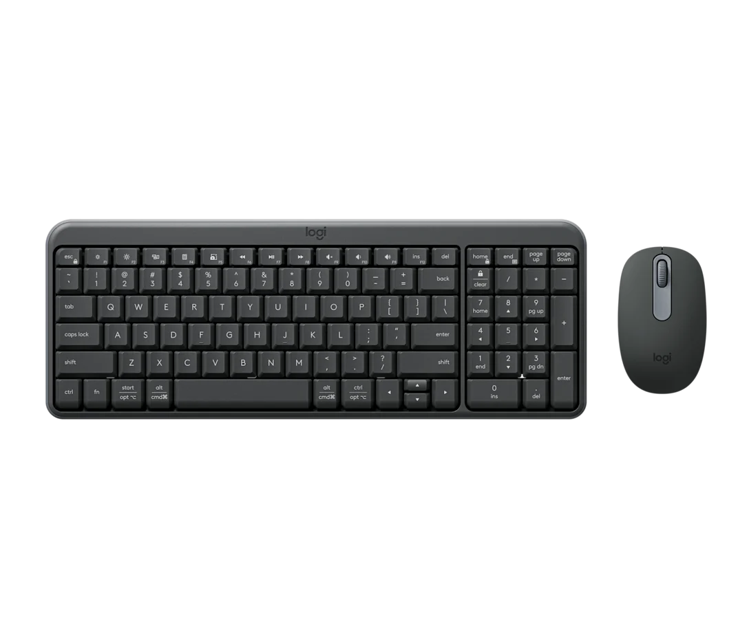 LOGITECH COMPACT WIRELESS MOUSE AND KEYBOARD MK250 920-013531 thumbnail 6