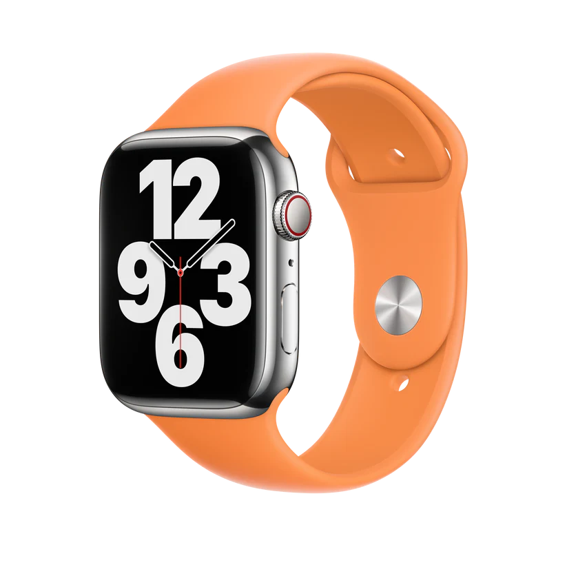 APPLE IWATCH 45MM MARIGOLD SPORT BAND MKUX3 thumbnail 4
