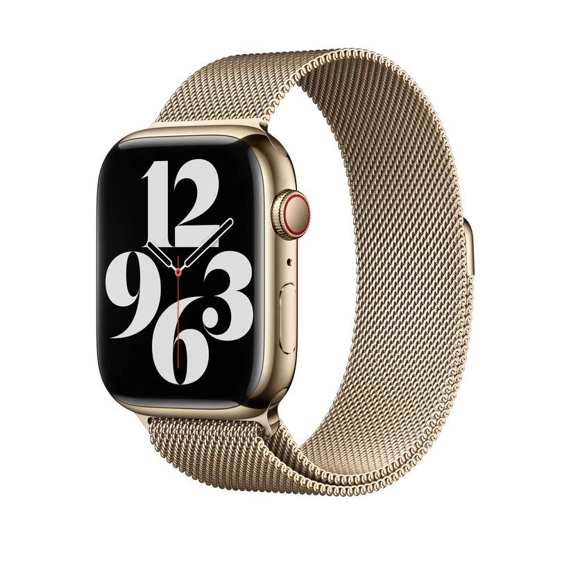 APPLE IWATCH 45MM GOLD MILANESE LOOP BAND ML763 thumbnail 4