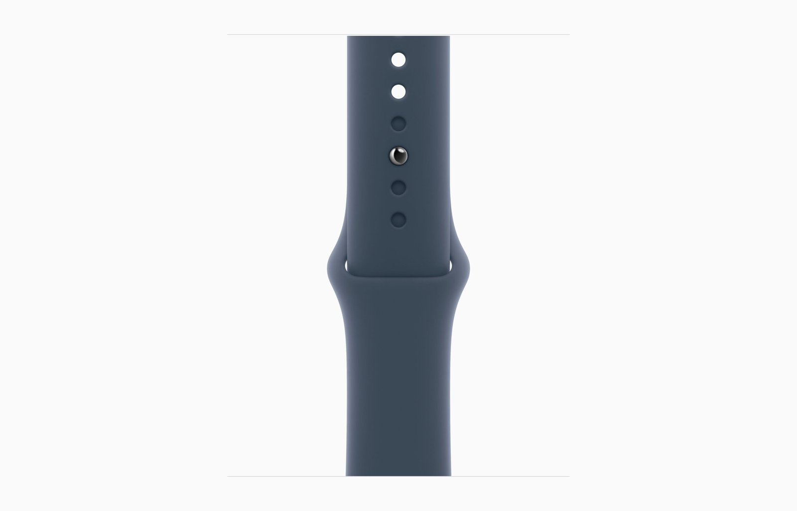 APPLE WATCH SE (2ND GENERATION) 40MM GPS SILVER ALUMINIUM CASE WITH BLUE SPORT BAND M/L MRE23 thumbnail 5