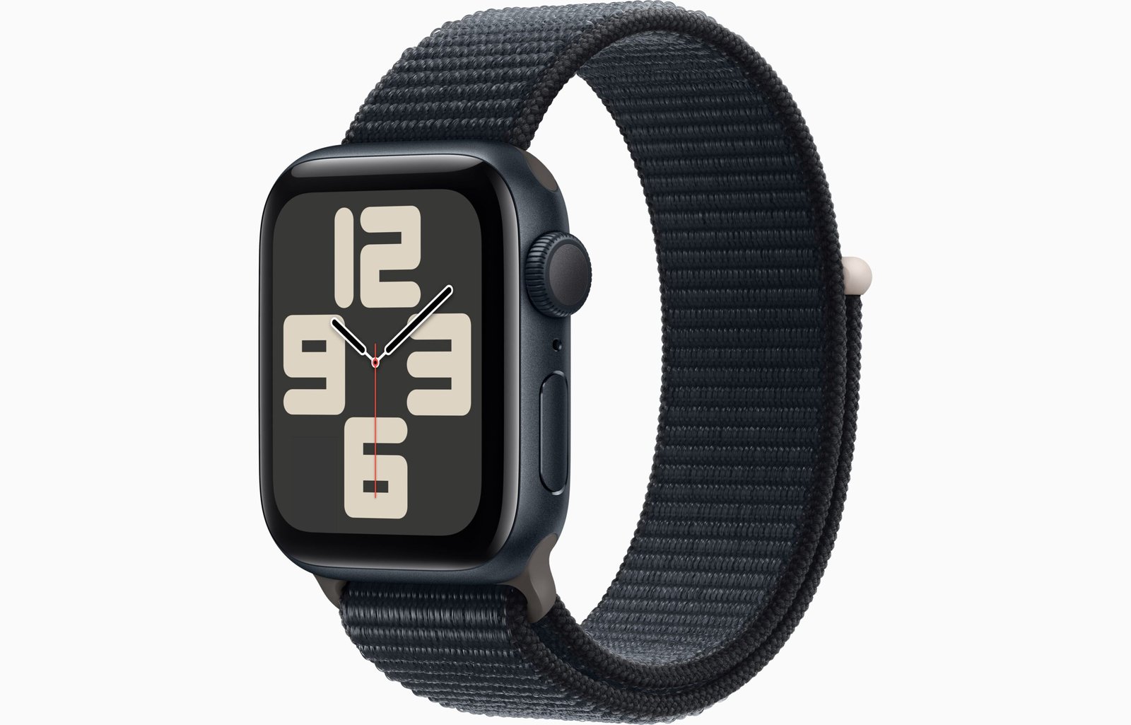APPLE WATCH SE GPS 40MM (2ND GENERATION) MIDNIGHT ALUMINIUM CASE WITH MIDNIGHT SPORT LOOP MRE03