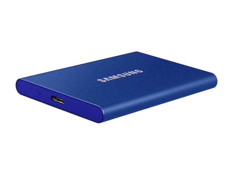 SAMSUNG PORTABLE T7 2TB EXTERNAL SSD HARD DRIVE USB 3.2 GEN 2 BLUE MU-PC2T0H thumbnail 8