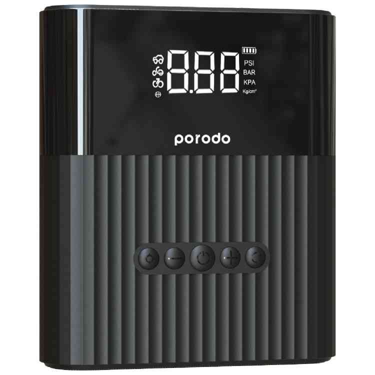 PORODO MULTIFUNCTION JUMPER STARTER AND AIR PUMP 8800MAH-BLACK thumbnail 9