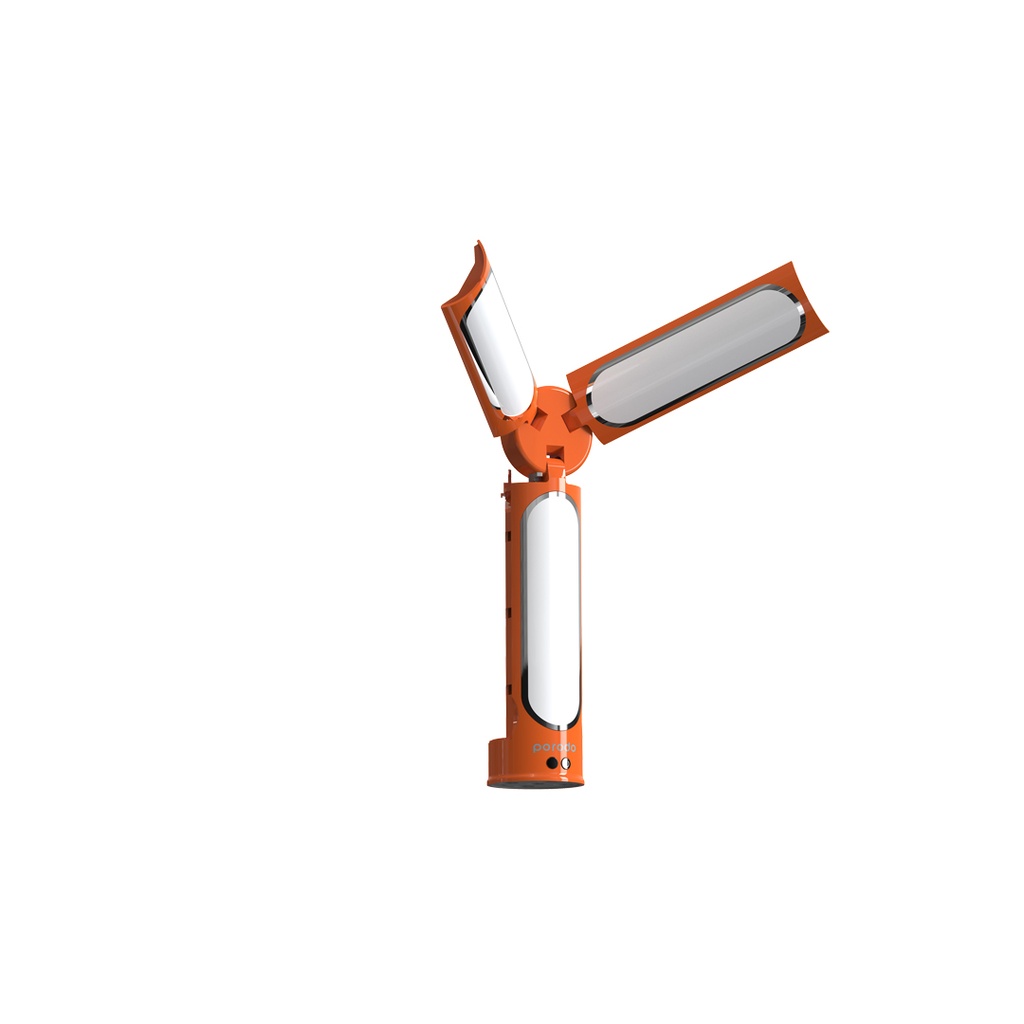 PORODO LIFESTYLE MULTI PURPOSE FOLDING LIGHT ORANGE thumbnail 5