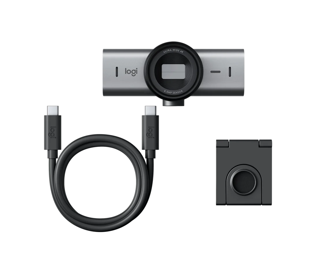 LOGITECH MX BRIO 4K ULTRA HD WEBCAM GRAPHITE 960-001559 thumbnail 5