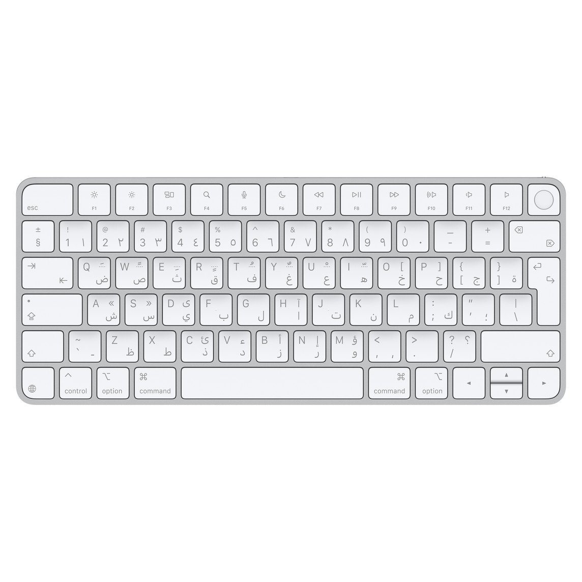 Apple Magic Keyboard with Touch ID - Arabic Layout, Seamless Security and Precision Typing