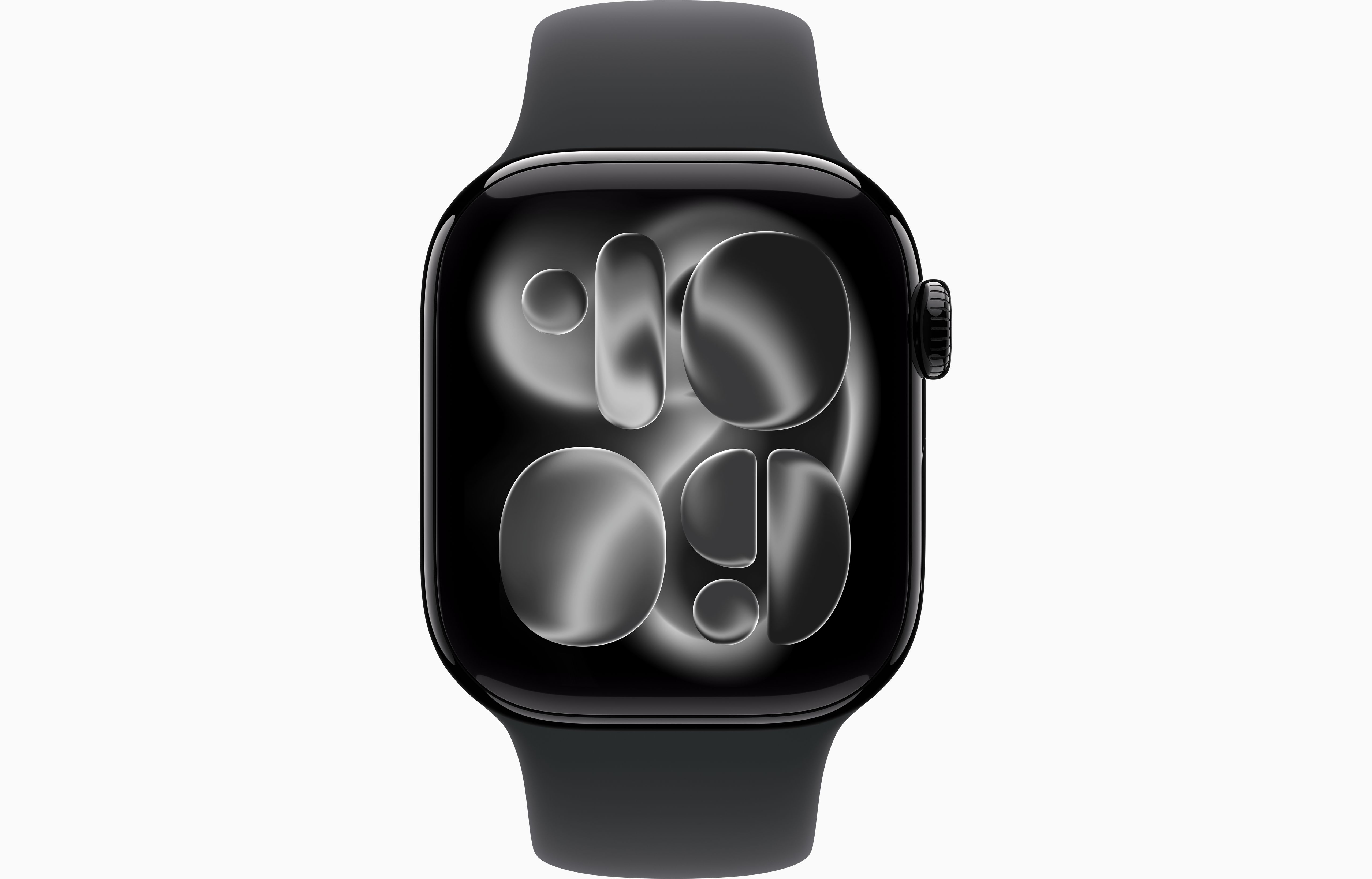 APPLE WATCH SERIES 11 GPS + CELLULAR 42MM JET BLACK ALUMINUM CASE WITH BLACK SPORT BAND ML MF834 thumbnail 4