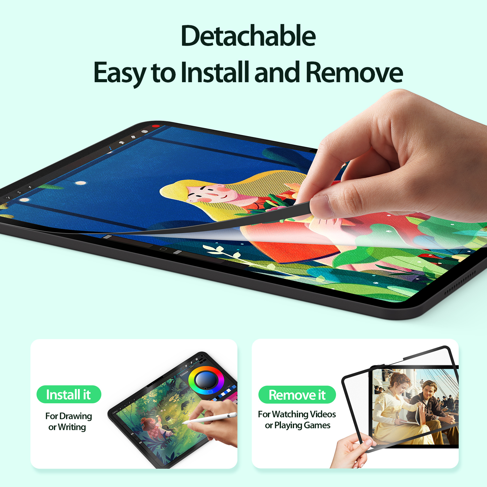 DUXDUCIS IPAD AIR 11 INCH (2024) PAPER LIKE FILM NP0014 thumbnail 16