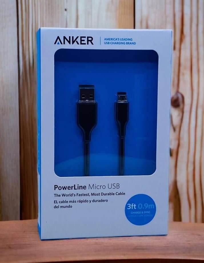 ANKER POWERLINE MICRO USB 3FT/6FT-BLACK/WHITE thumbnail 3
