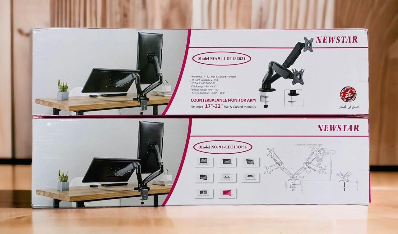 NEWSTAR COUNTERBALANCE MONITOR ARM 17 INCH TO 32 INCH LTD13C024 thumbnail 3