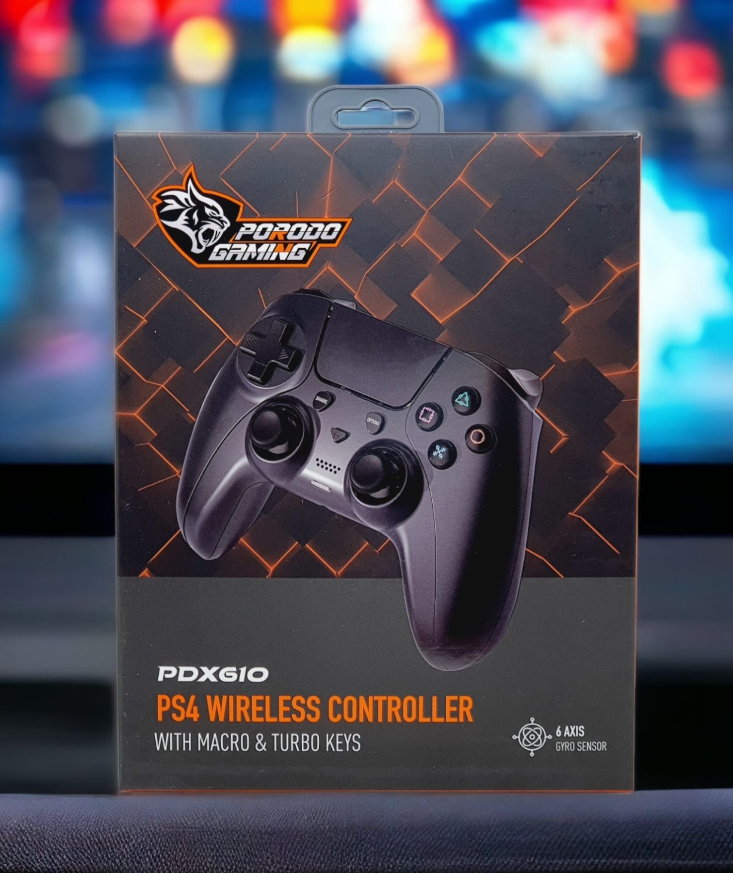 PORODO GAMING PS4 WIRELESS CONTROLLER WITH MACRO AND TURBO KEYS PDX610 thumbnail 5