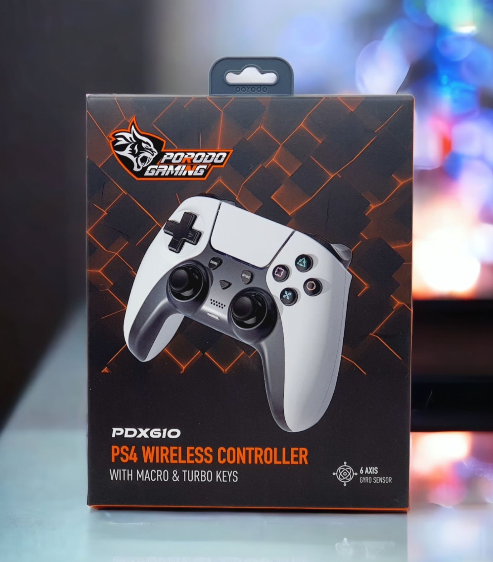PORODO GAMING PS4 WIRELESS CONTROLLER WITH MACRO AND TURBO KEYS PDX610 thumbnail 4