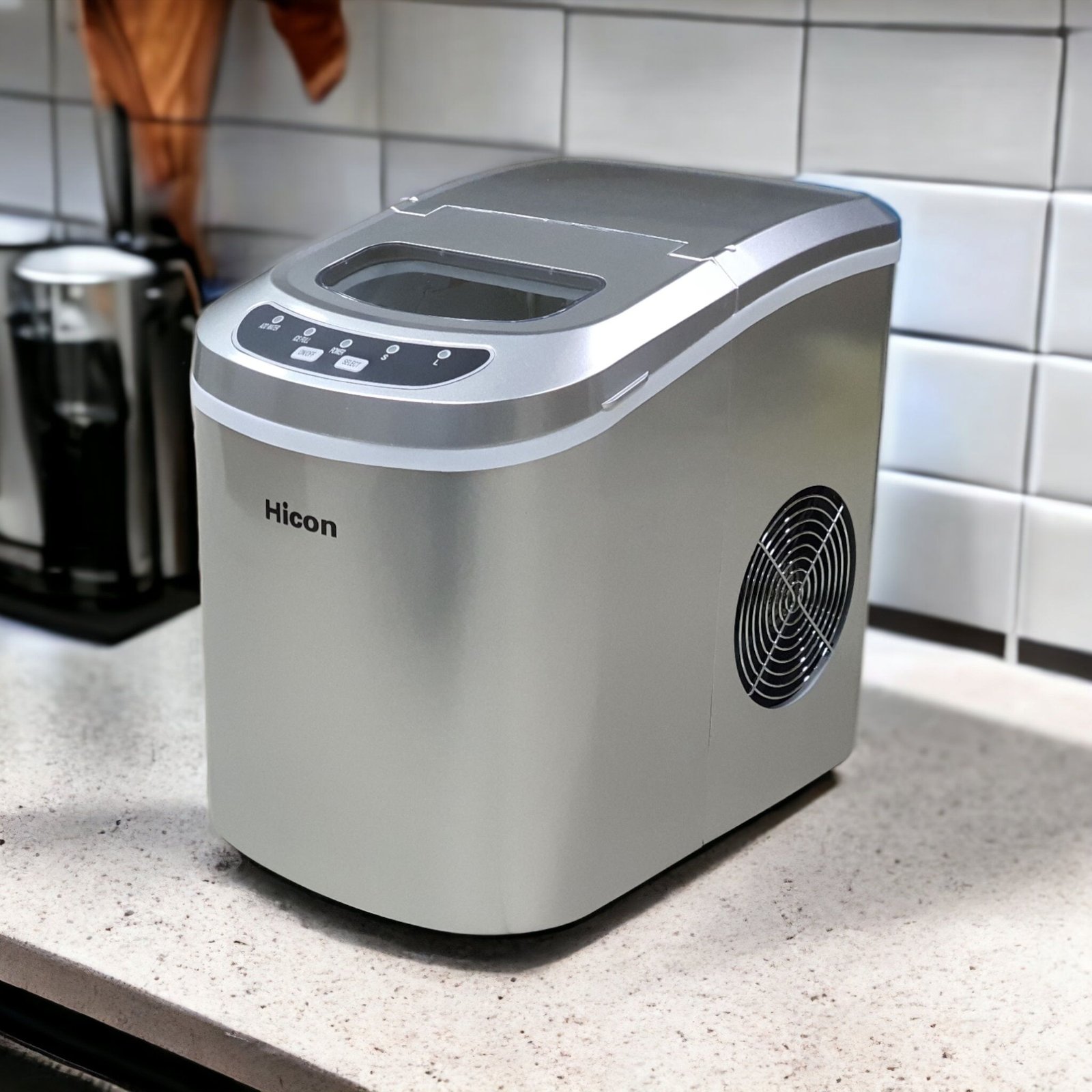 HICON PORTABLE HOME ICE MAKER MACHINE HZB-12A thumbnail 3