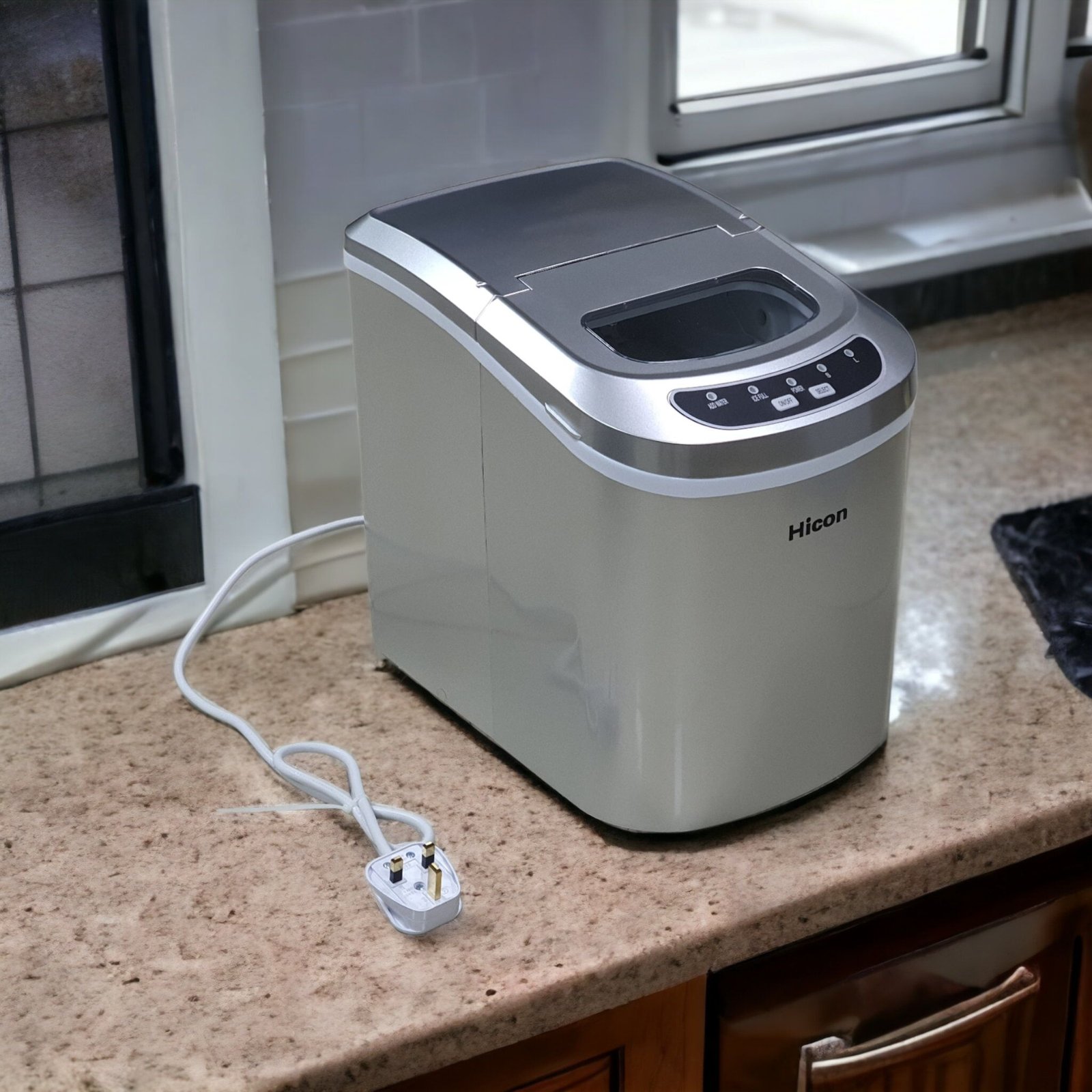 HICON PORTABLE HOME ICE MAKER MACHINE HZB-12A thumbnail 4