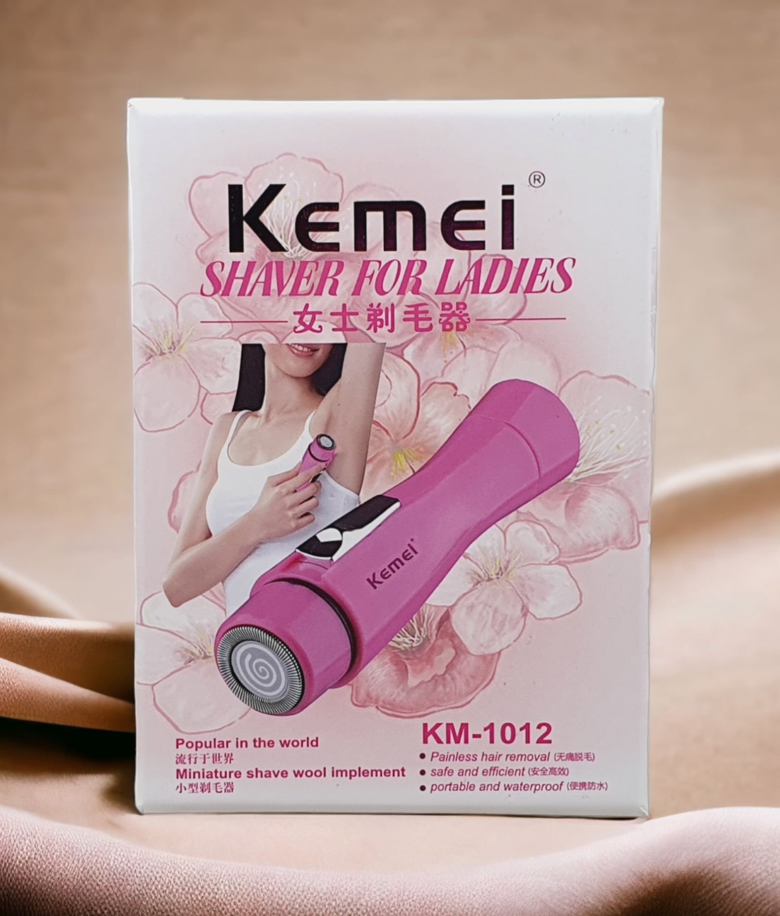 KEMEI LADIES SHAVER KM-1012 thumbnail 3