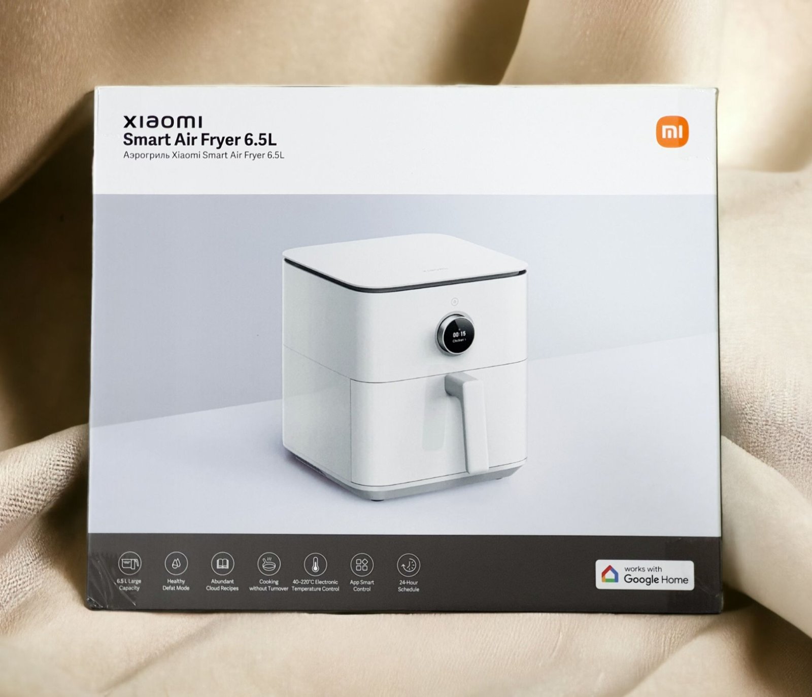 XIAOMI SMART AIR FRYER 6.5L WHITE MAF10 thumbnail 3