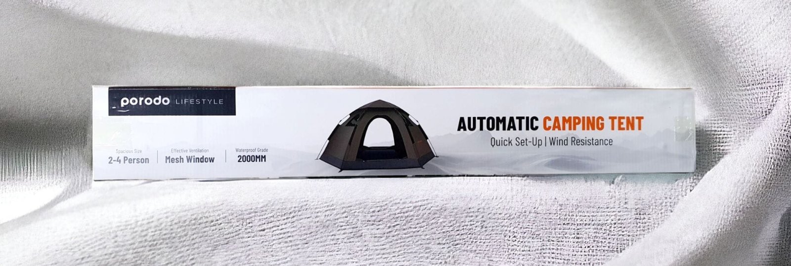 PORODO LIFESTYLE AUTOMATIC CAMPING TENT WIND RESISTANCE QUICK SET UP thumbnail 8