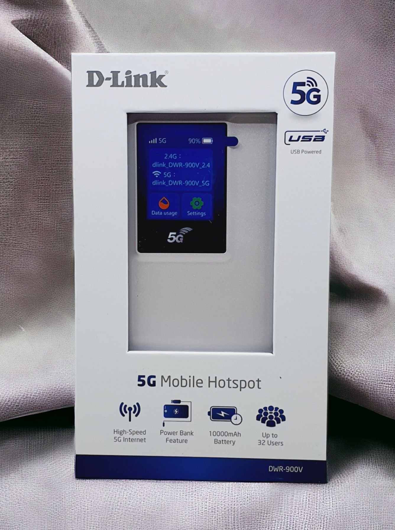 D-Link 5G Mobile Hotspot DWR-900V thumbnail 3