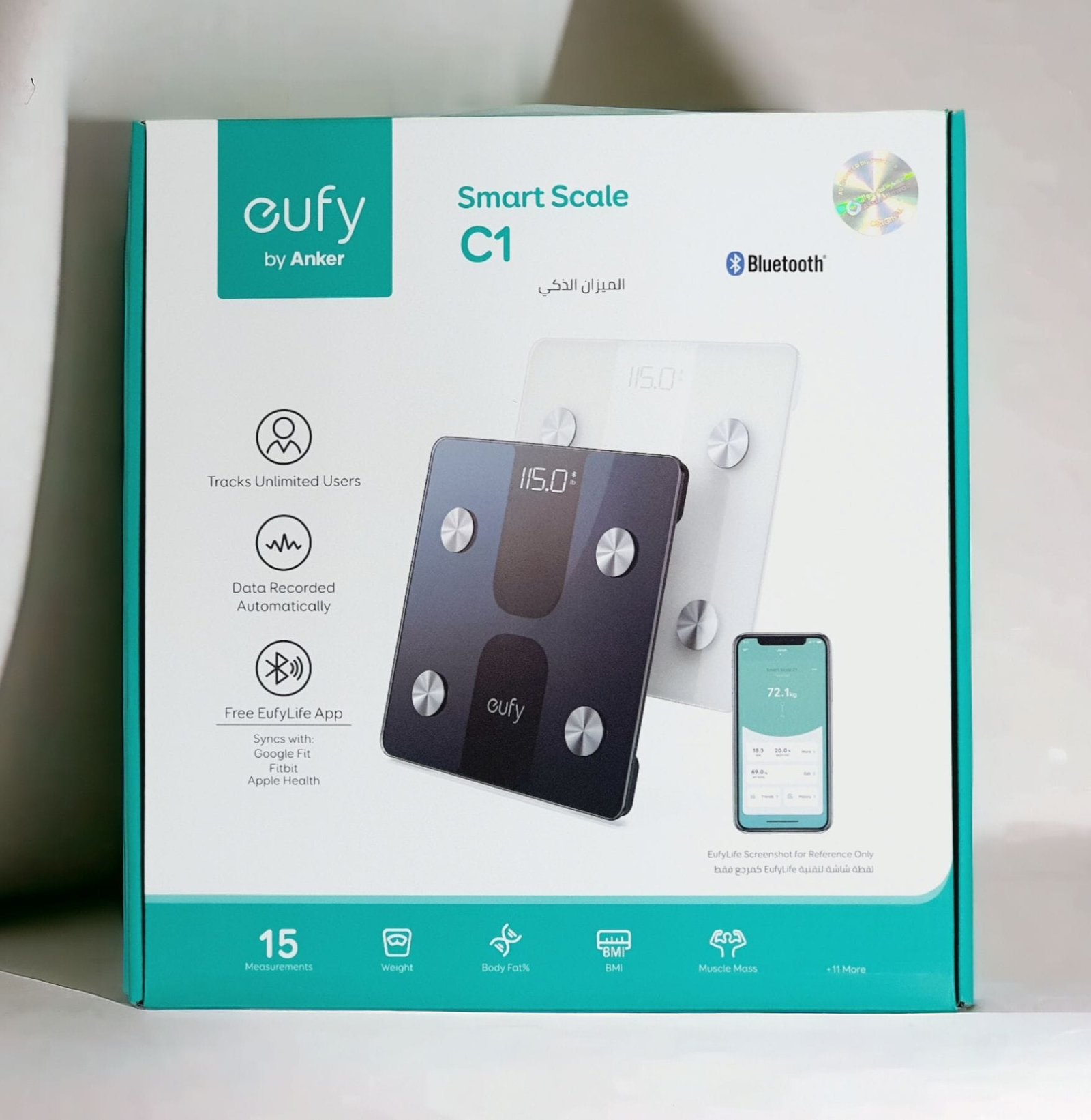 ANKER EUFY SMART SCALE C1 WHITE thumbnail 3