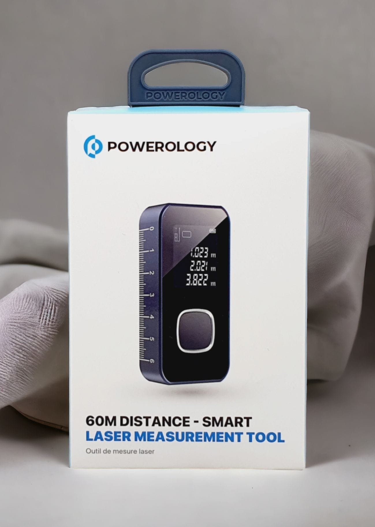 POWEROLOGY 60M DISTANCE SMART LASER MEASUREMENT TOOL BLUE P60PLRFBU thumbnail 11